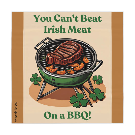 Irish Meat BBQ - Tablecloth Brown