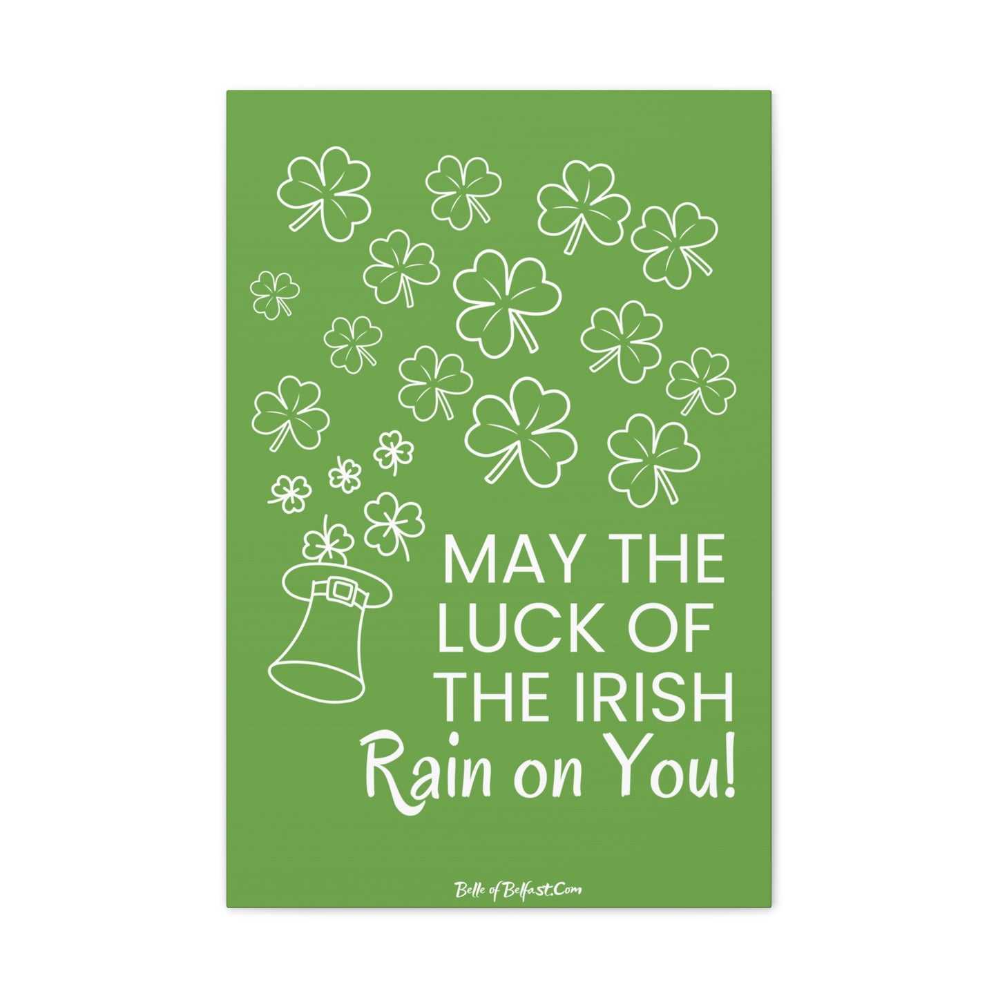 Luck of the Irish - Canvas Stretched, 0.75" (1.9cm)