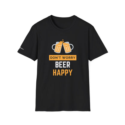 Beer Gifts  - Beer Happy Unisex Softstyle T-Shirt