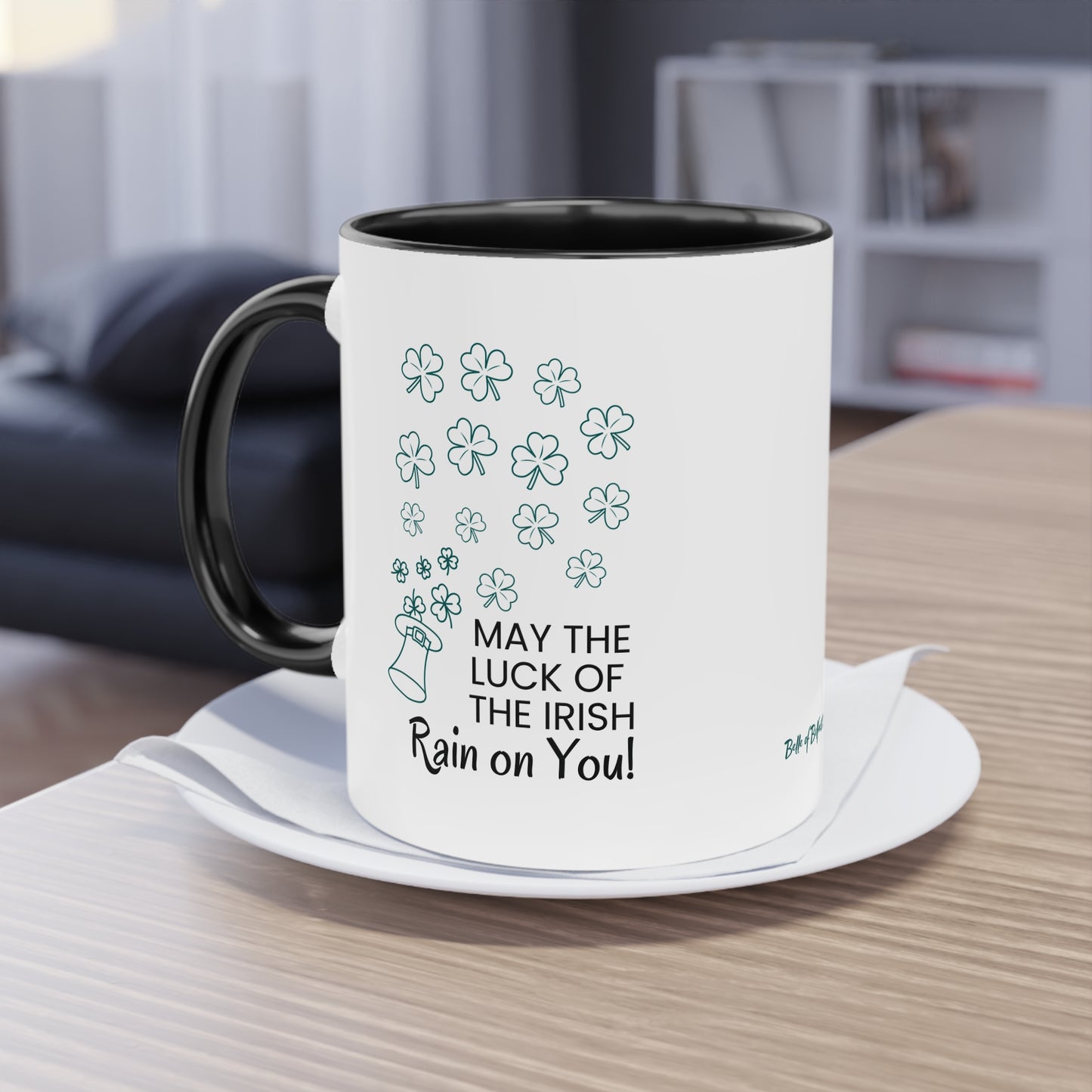 Luck of the Irish - Two-Tone Coffee Mug, 11oz (33cl)