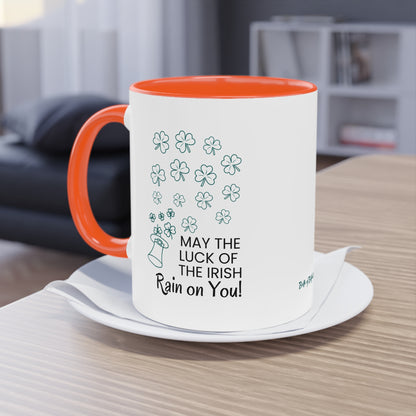 Luck of the Irish - Two-Tone Coffee Mug, 11oz (33cl)