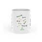 Nice cup of tea - Customised Heart-Shaped Mug. 11oz  (33cl)