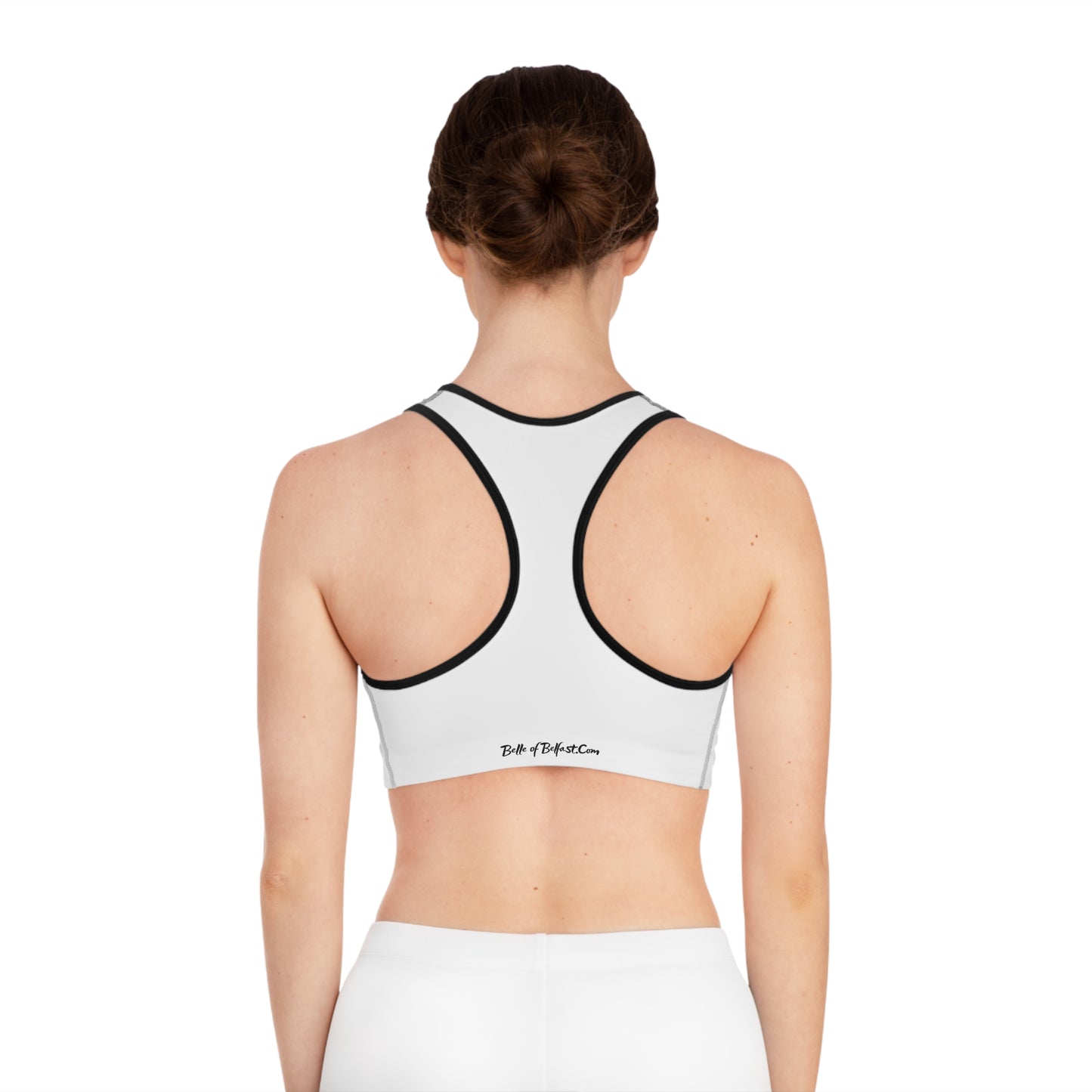 Erin Go Bragh - White Sports Bra