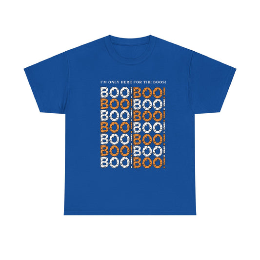 Irish Halloween - I'm Only Here for the Boos Heavy Cotton Tee