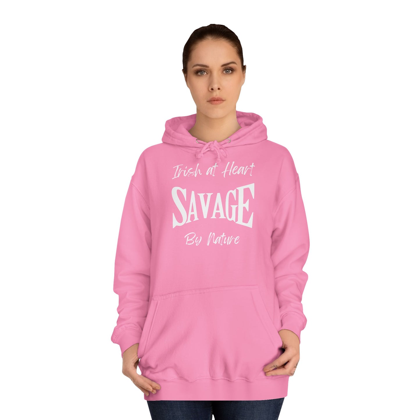 Savage by Nature - Unisex College Hoodie