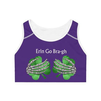 Erin Go Bragh - Purple Sports Bra