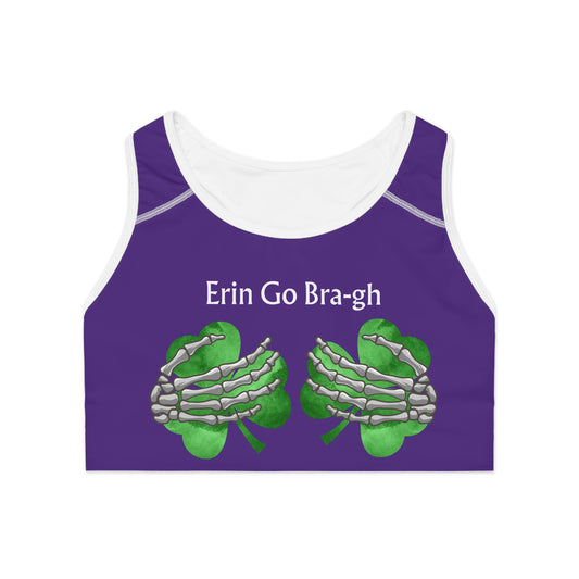 Erin Go Bragh - Purple Sports Bra