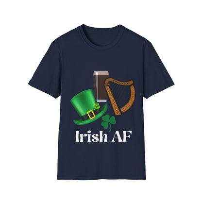 Irish AF - Unisex Softstyle T-Shirt