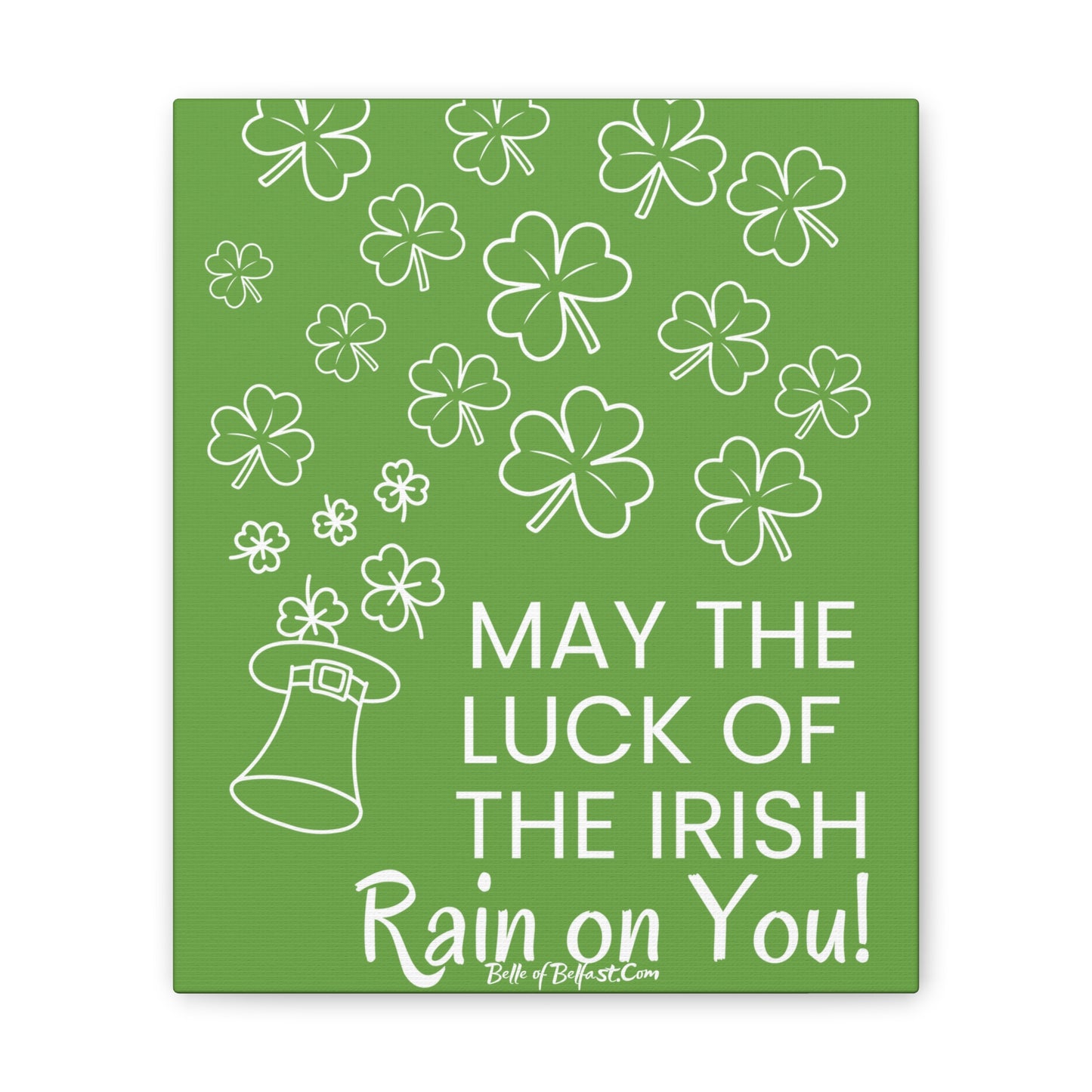 Luck of the Irish - Canvas Stretched, 0.75" (1.9cm)