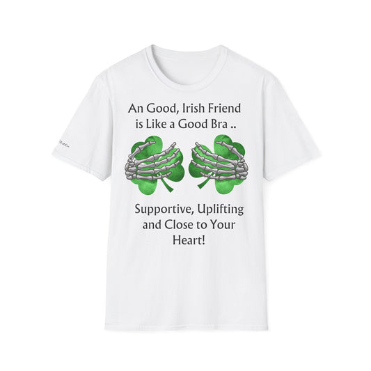 Irish Halloween - Supportive Friends Unisex Softstyle T-Shirt