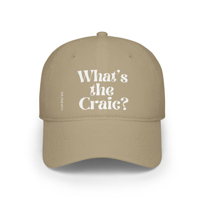 What's the Craic - Low Profile Baseball Cap