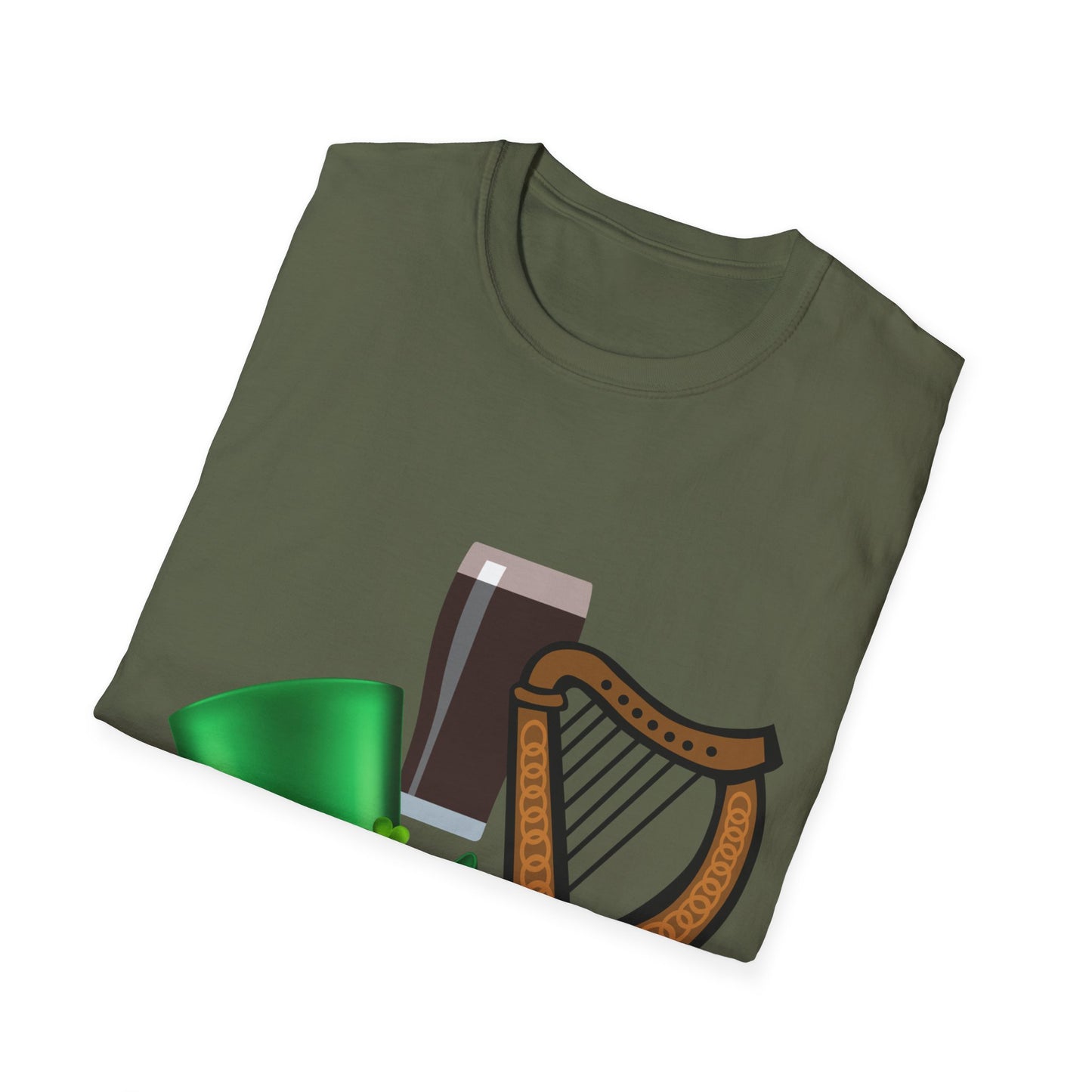 Irish AF - Unisex Softstyle T-Shirt