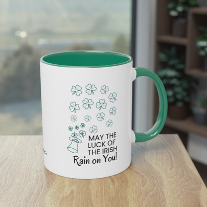 Luck of the Irish - Two-Tone Coffee Mug, 11oz (33cl)