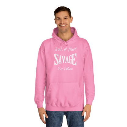 Savage by Nature - Unisex College Hoodie