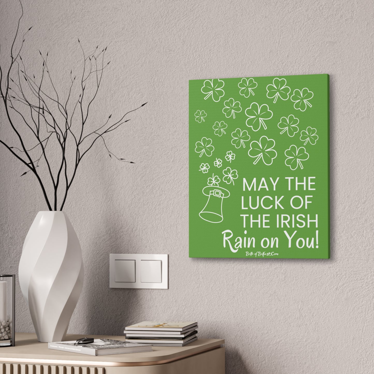 Luck of the Irish - Canvas Stretched, 0.75" (1.9cm)