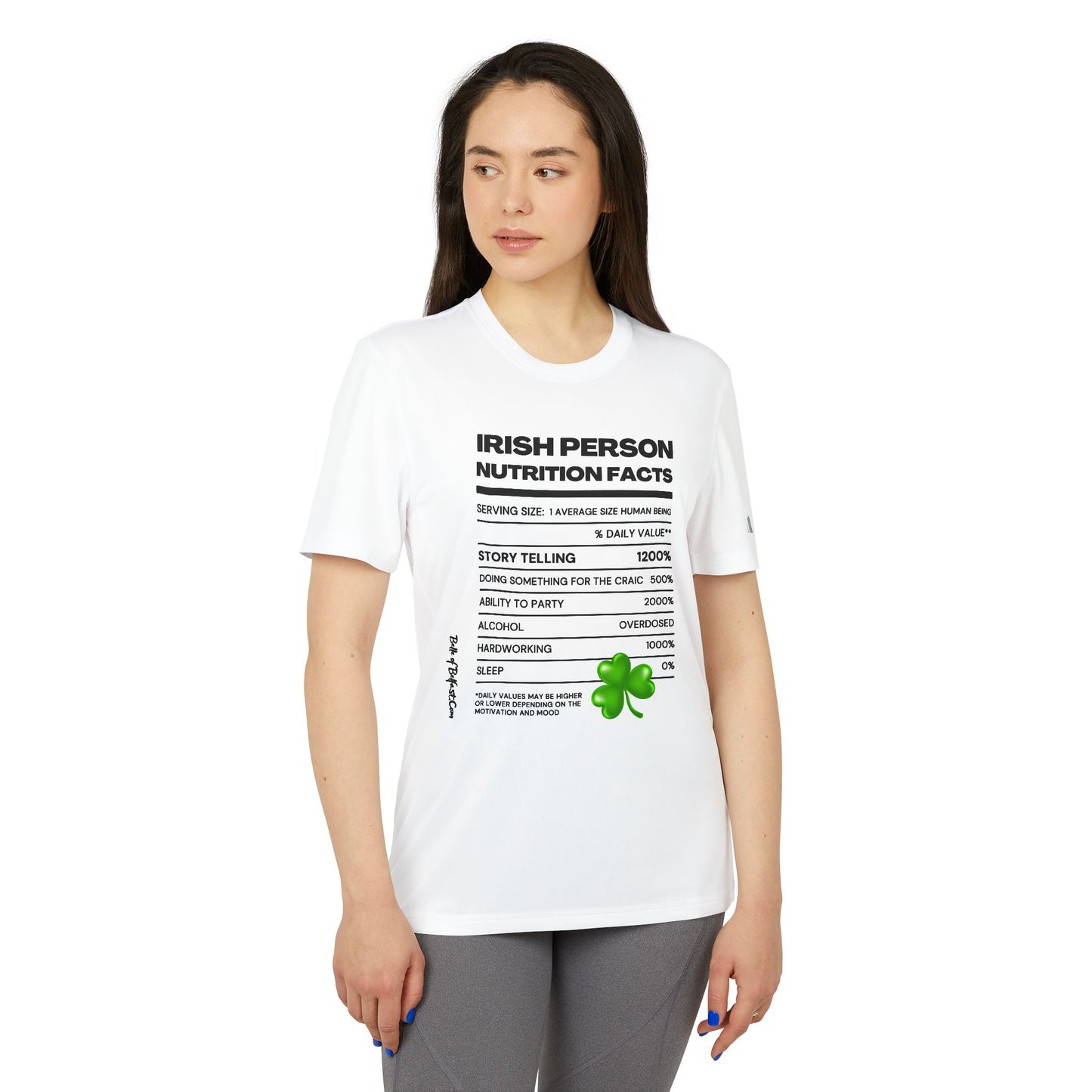 Inside an Irish Person - Adidas Unisex Sport T-shirt