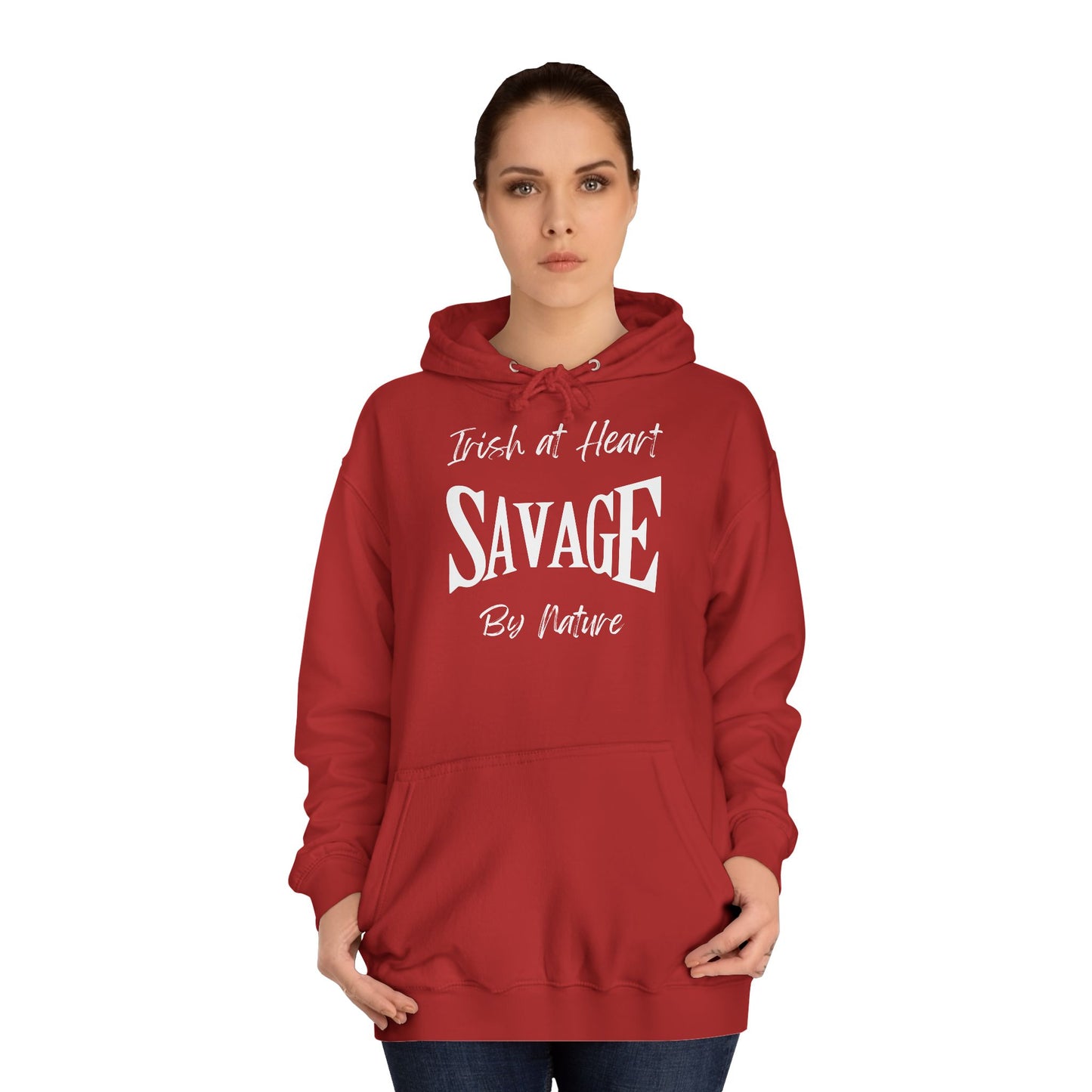 Savage by Nature - Unisex College Hoodie