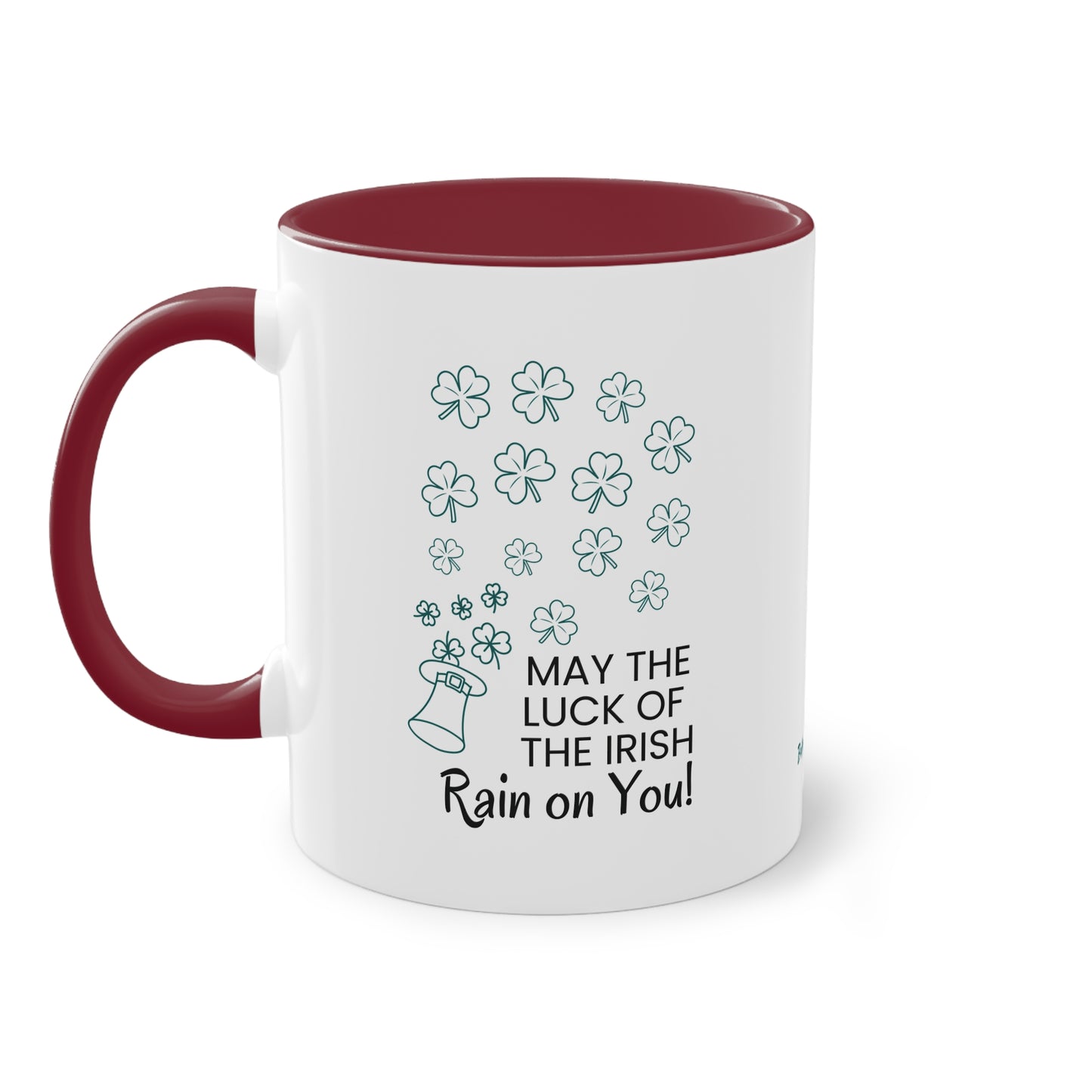 Luck of the Irish - Two-Tone Coffee Mug, 11oz (33cl)