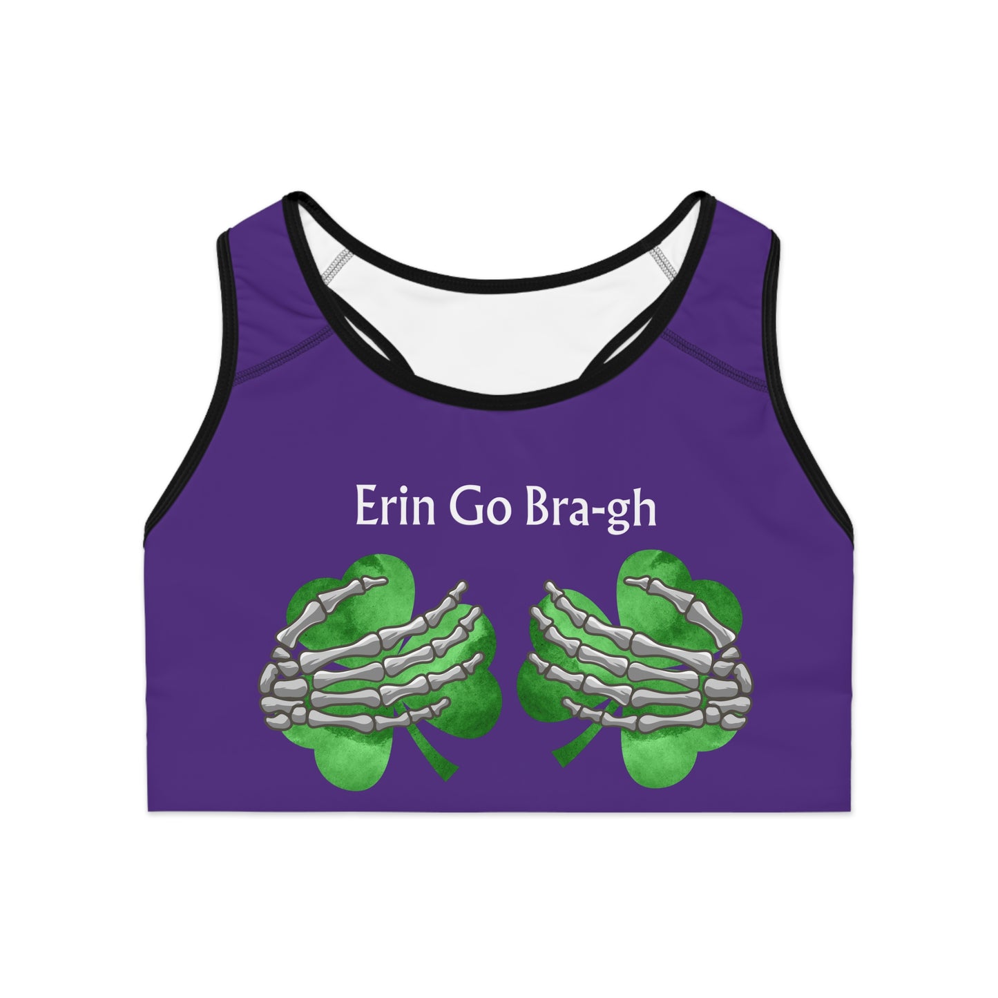 Erin Go Bragh - Purple Sports Bra