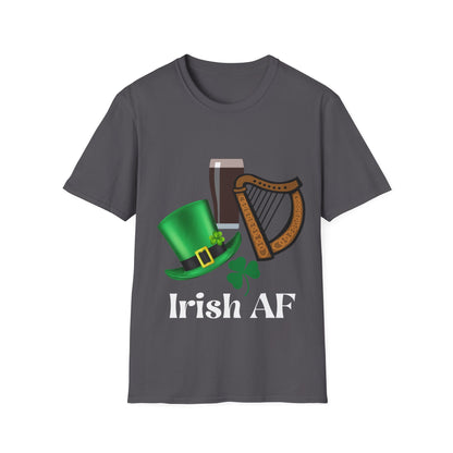 Irish AF - Unisex Softstyle T-Shirt