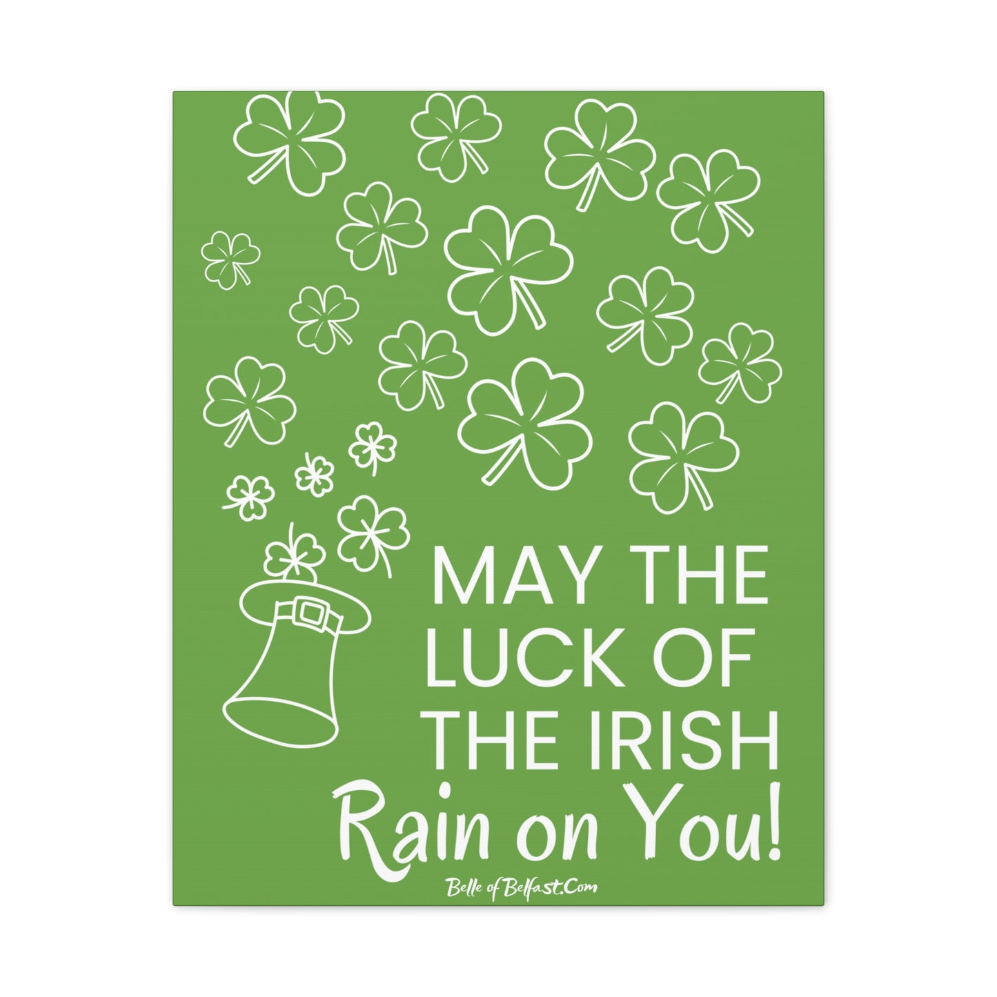 Luck of the Irish - Canvas Stretched, 0.75" (1.9cm)