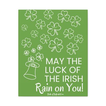 Luck of the Irish - Canvas Stretched, 0.75" (1.9cm)