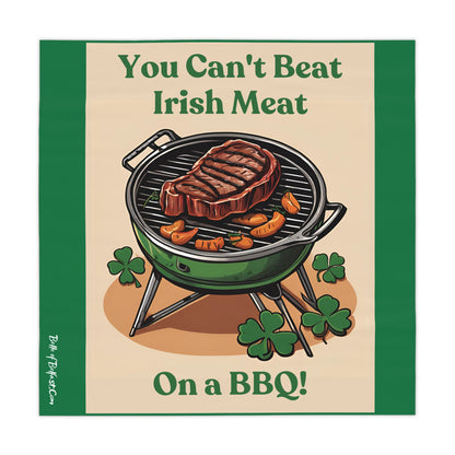 Irish Meat BBQ - Tablecloth Green