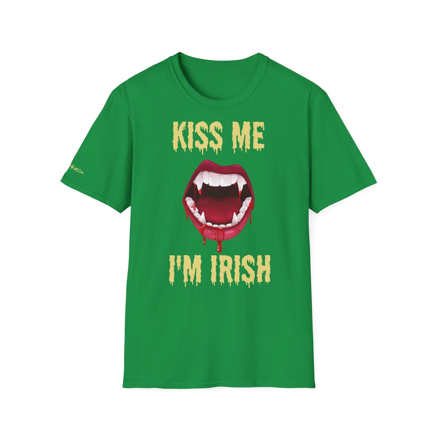 Kiss Me I'm Irish - Unisex Softstyle T-Shirt