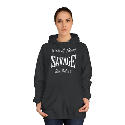 Savage by Nature - Unisex College Hoodie