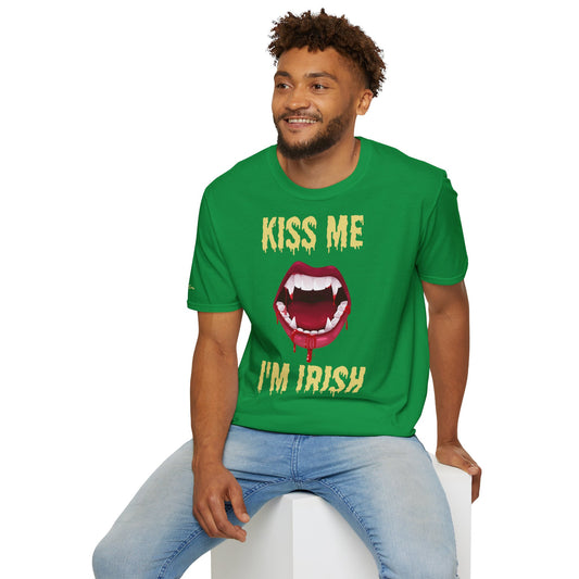 Kiss Me I'm Irish - Unisex Softstyle T-Shirt