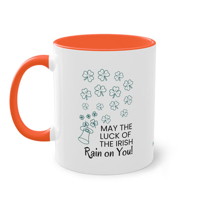 Luck of the Irish - Two-Tone Coffee Mug, 11oz (33cl)