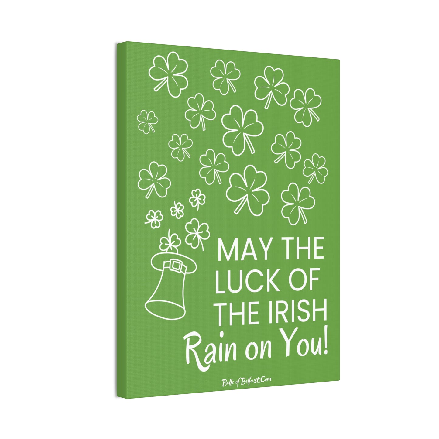 Luck of the Irish - Canvas Stretched, 0.75" (1.9cm)