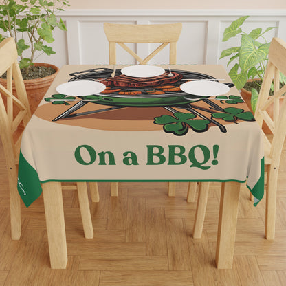 Irish Meat BBQ - Tablecloth Green