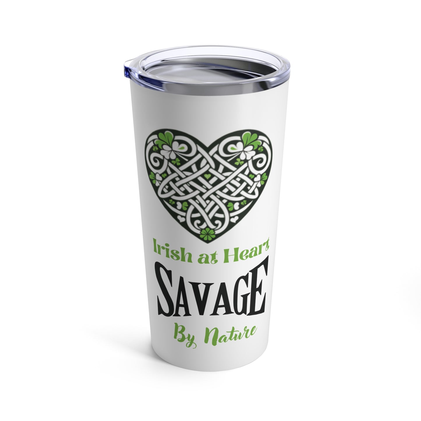 Celtic Savage Heart - Customised Tumbler 20oz (59cl)