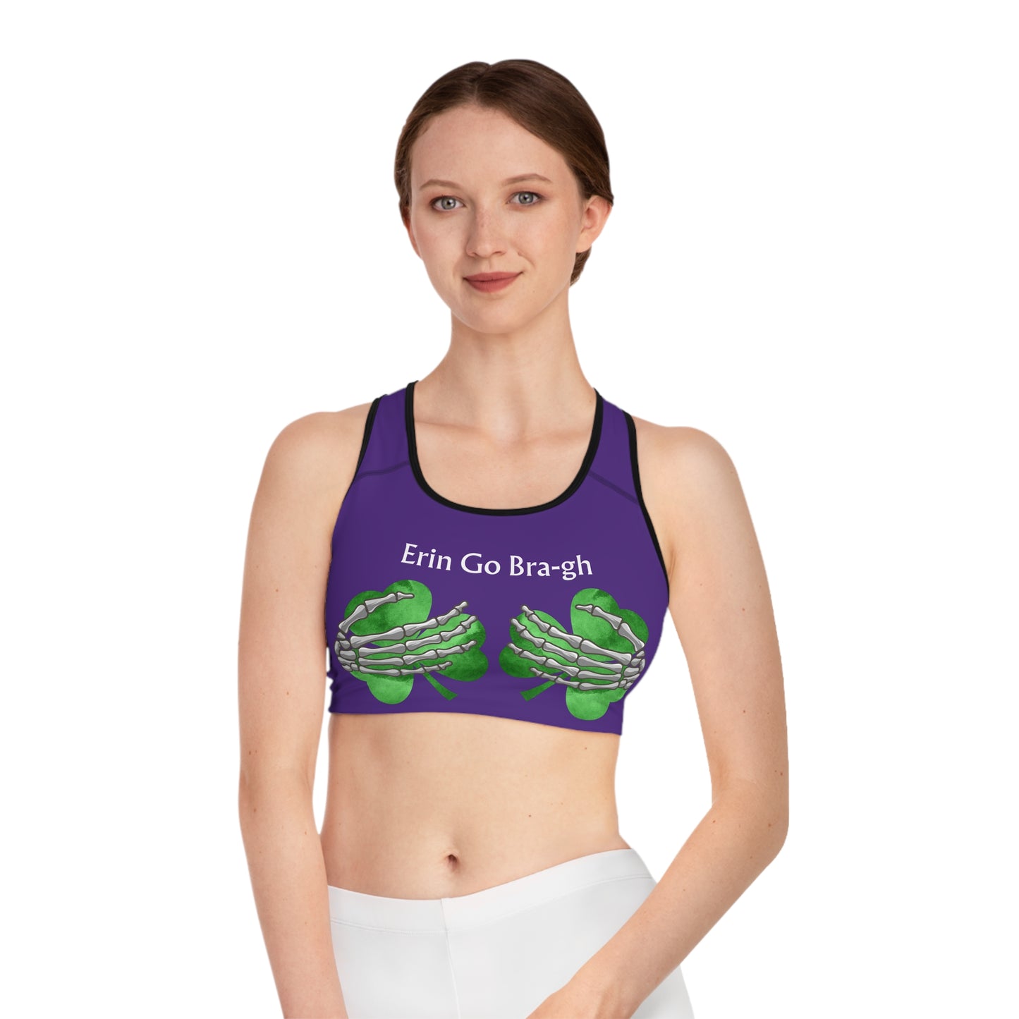 Erin Go Bragh - Purple Sports Bra