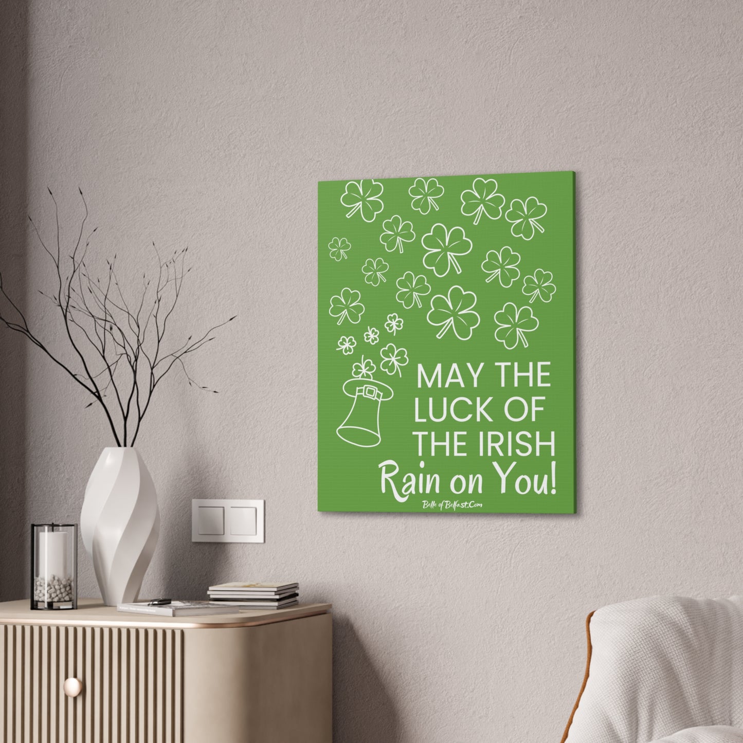 Luck of the Irish - Canvas Stretched, 0.75" (1.9cm)