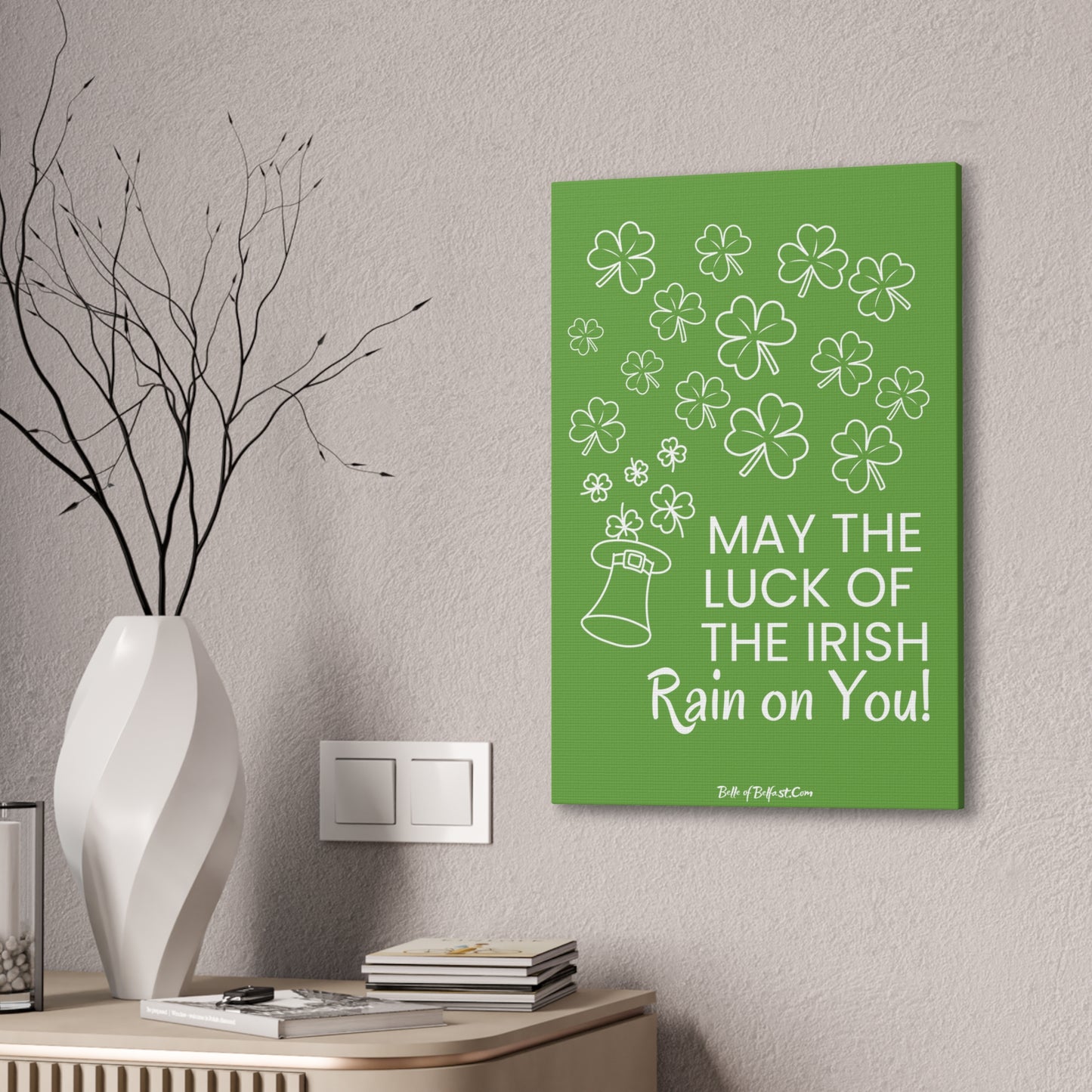 Luck of the Irish - Canvas Stretched, 0.75" (1.9cm)