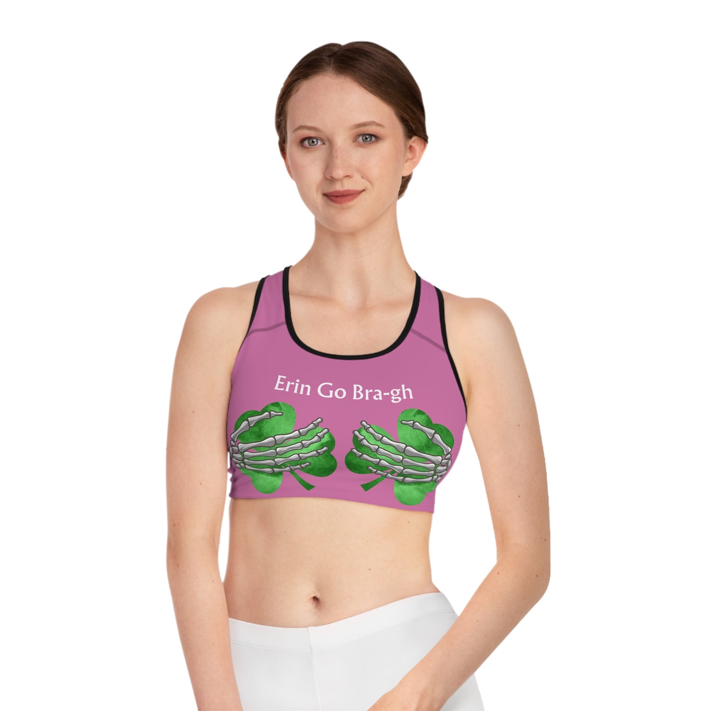 Erin Go Bragh - Pink Sports Bra