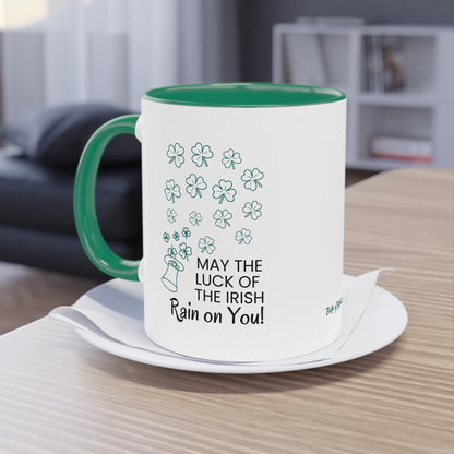 Luck of the Irish - Two-Tone Coffee Mug, 11oz (33cl)