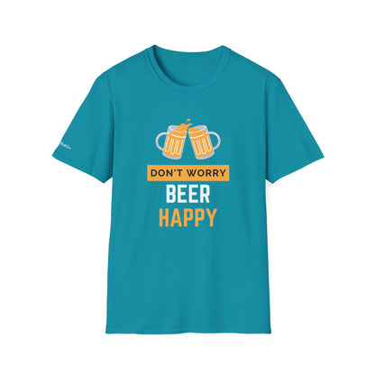 Beer Gifts  - Beer Happy Unisex Softstyle T-Shirt