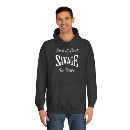 Savage by Nature - Unisex College Hoodie