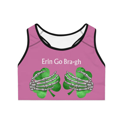 Erin Go Bragh - Pink Sports Bra