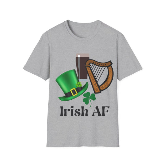 Irish AF - Unisex Softstyle T-Shirt