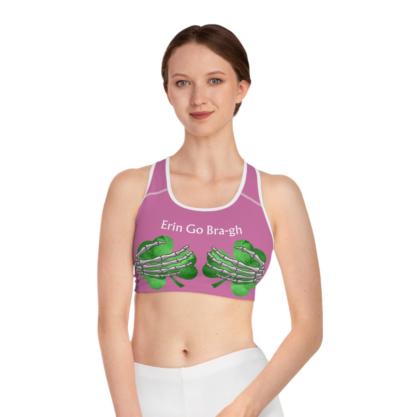 Erin Go Bragh - Pink Sports Bra