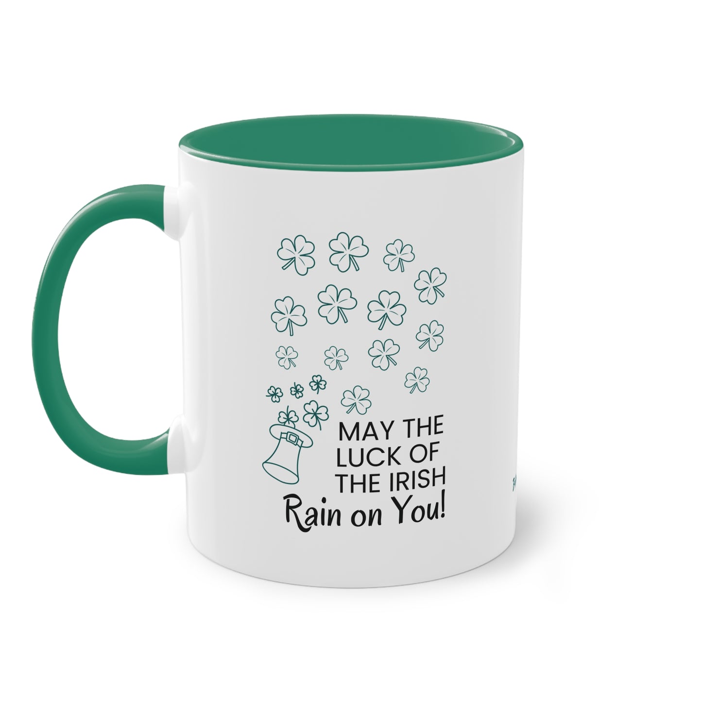 Luck of the Irish - Two-Tone Coffee Mug, 11oz (33cl)