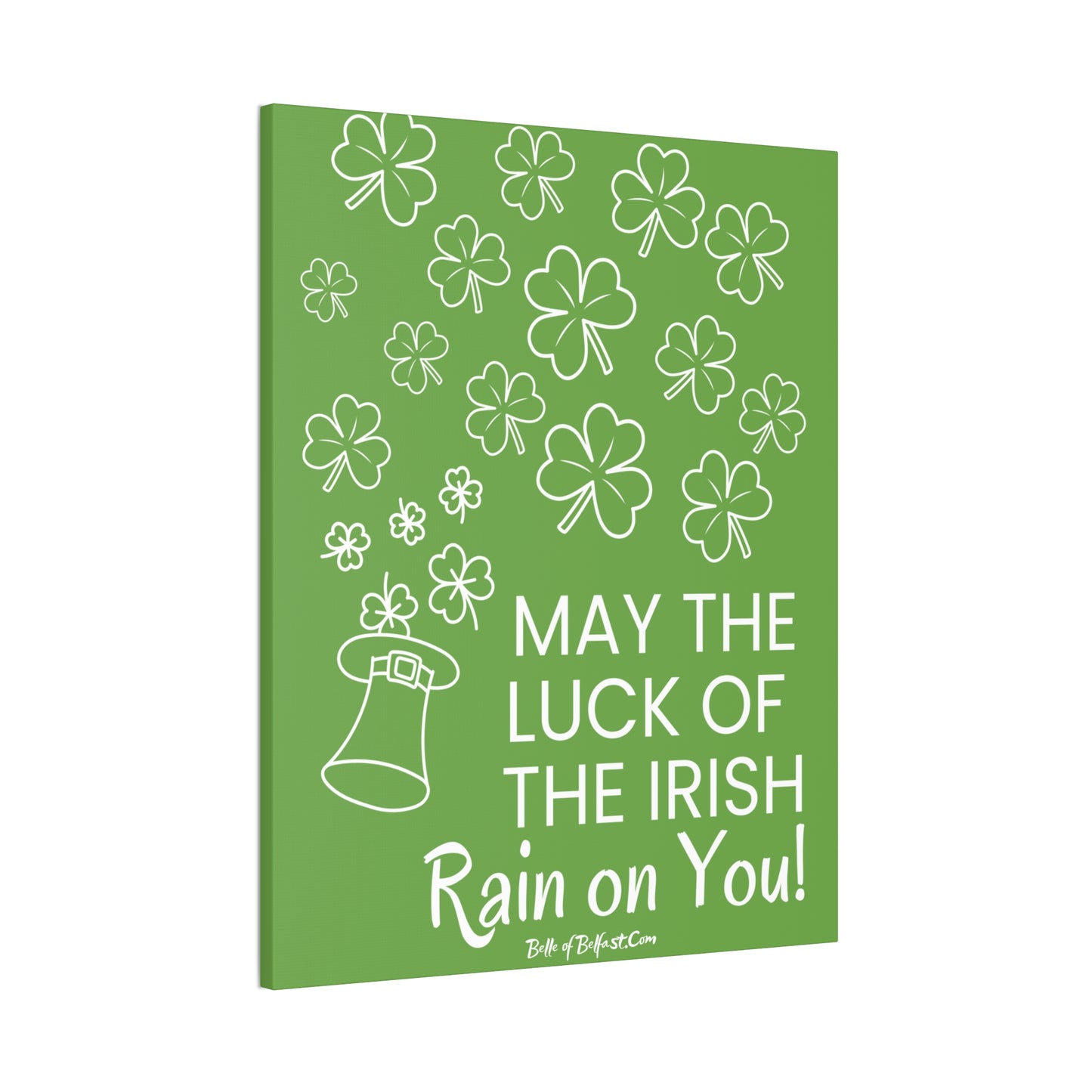 Luck of the Irish - Canvas Stretched, 0.75" (1.9cm)