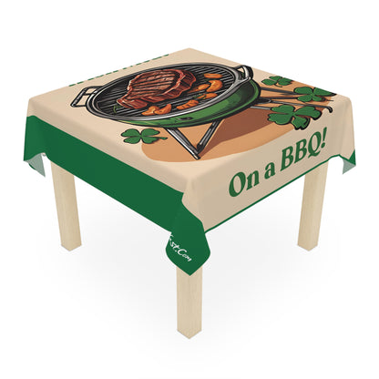 Irish Meat BBQ - Tablecloth Green