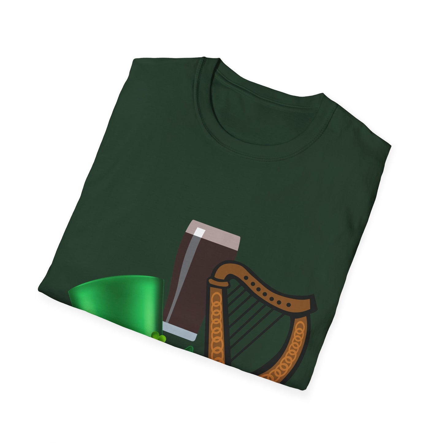 Irish AF - Unisex Softstyle T-Shirt