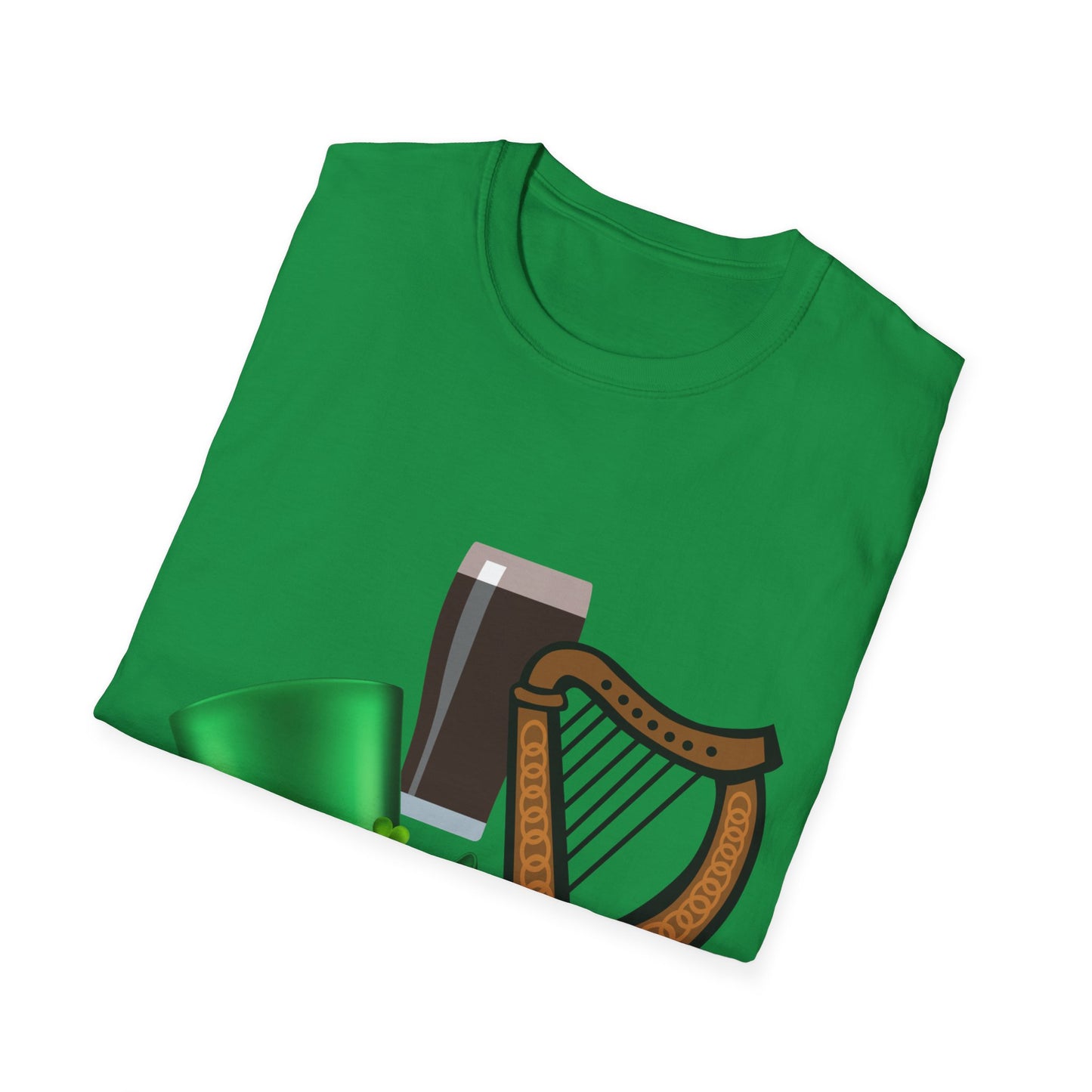 Irish AF - Unisex Softstyle T-Shirt