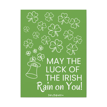 Luck of the Irish - Canvas Stretched, 0.75" (1.9cm)